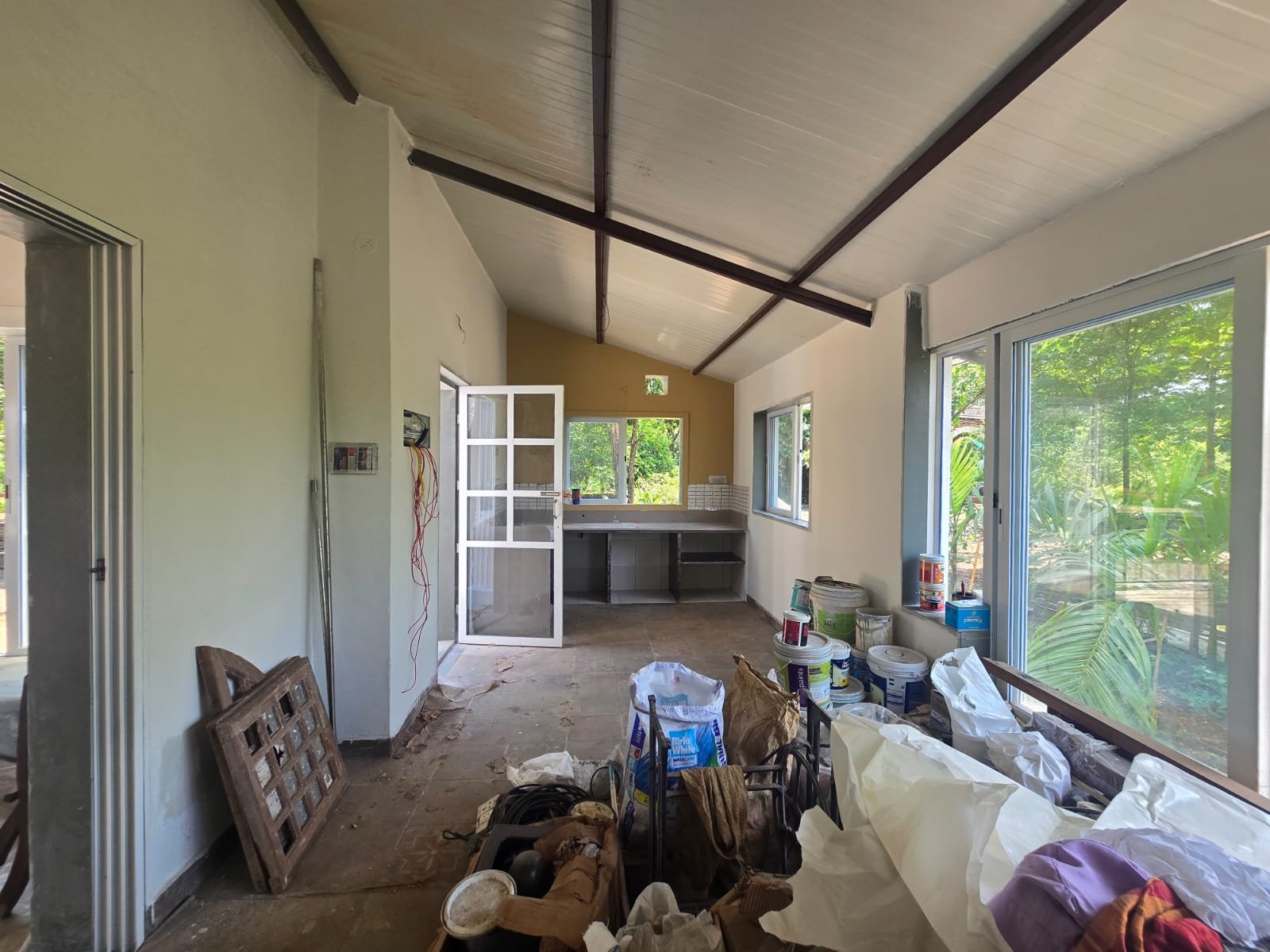 Farm kitchen and dining area